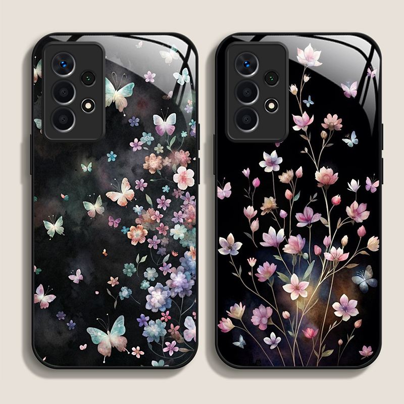 Vase Decor - Funda de teléfono de cristal templado
