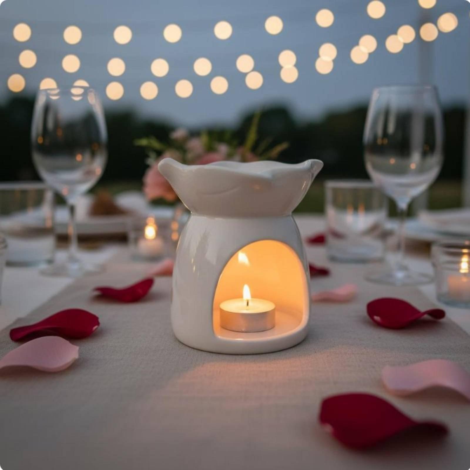 Portavelas de Cerámica para Ac - Candle Holder Decor reseña y precio