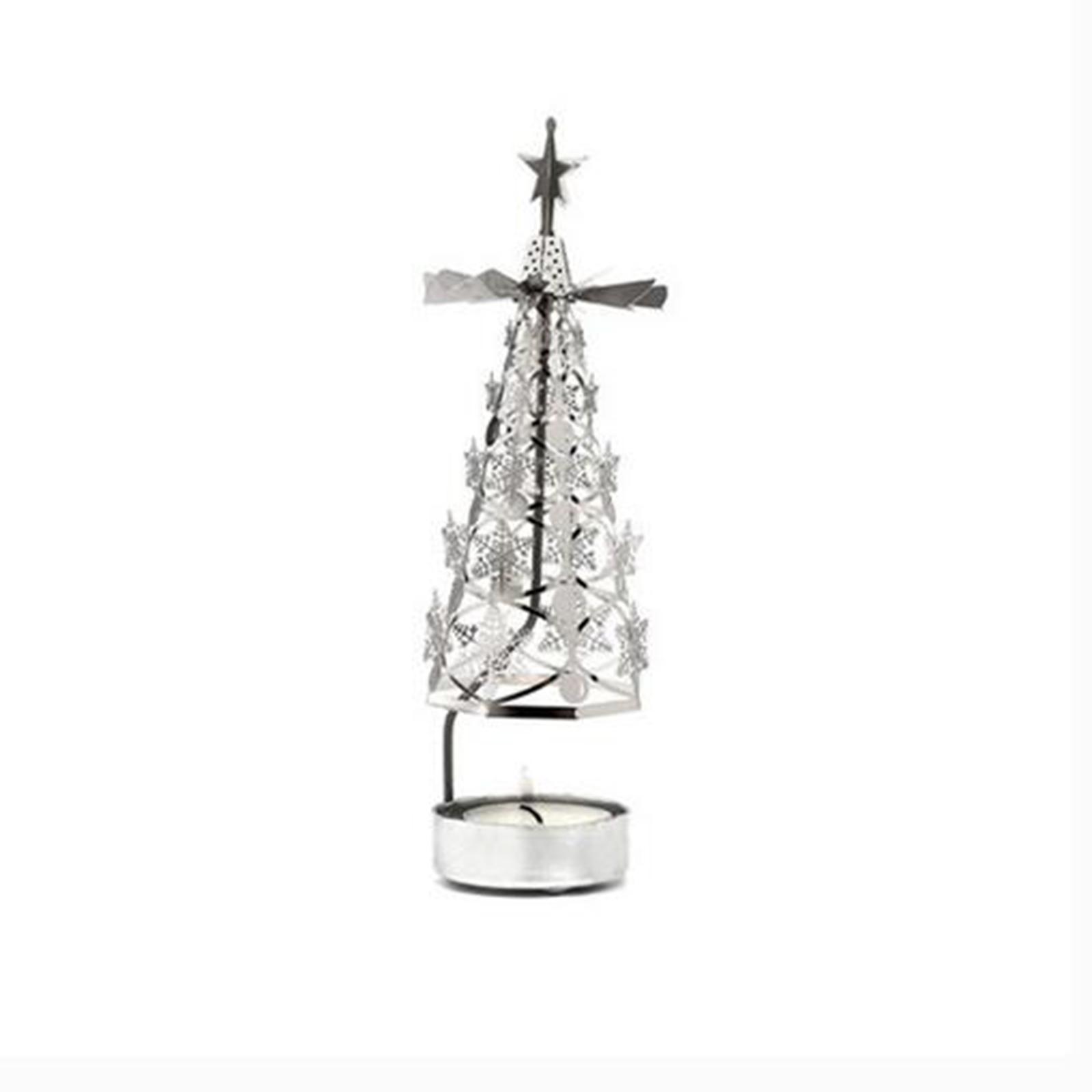 Portavelas giratorio de acero  - Candle Holder Decor reseña y precio