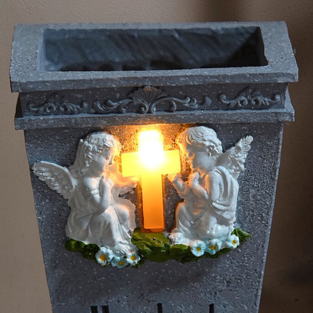 Jarrón de resina con forma de  - Vase Decor reseña y precio