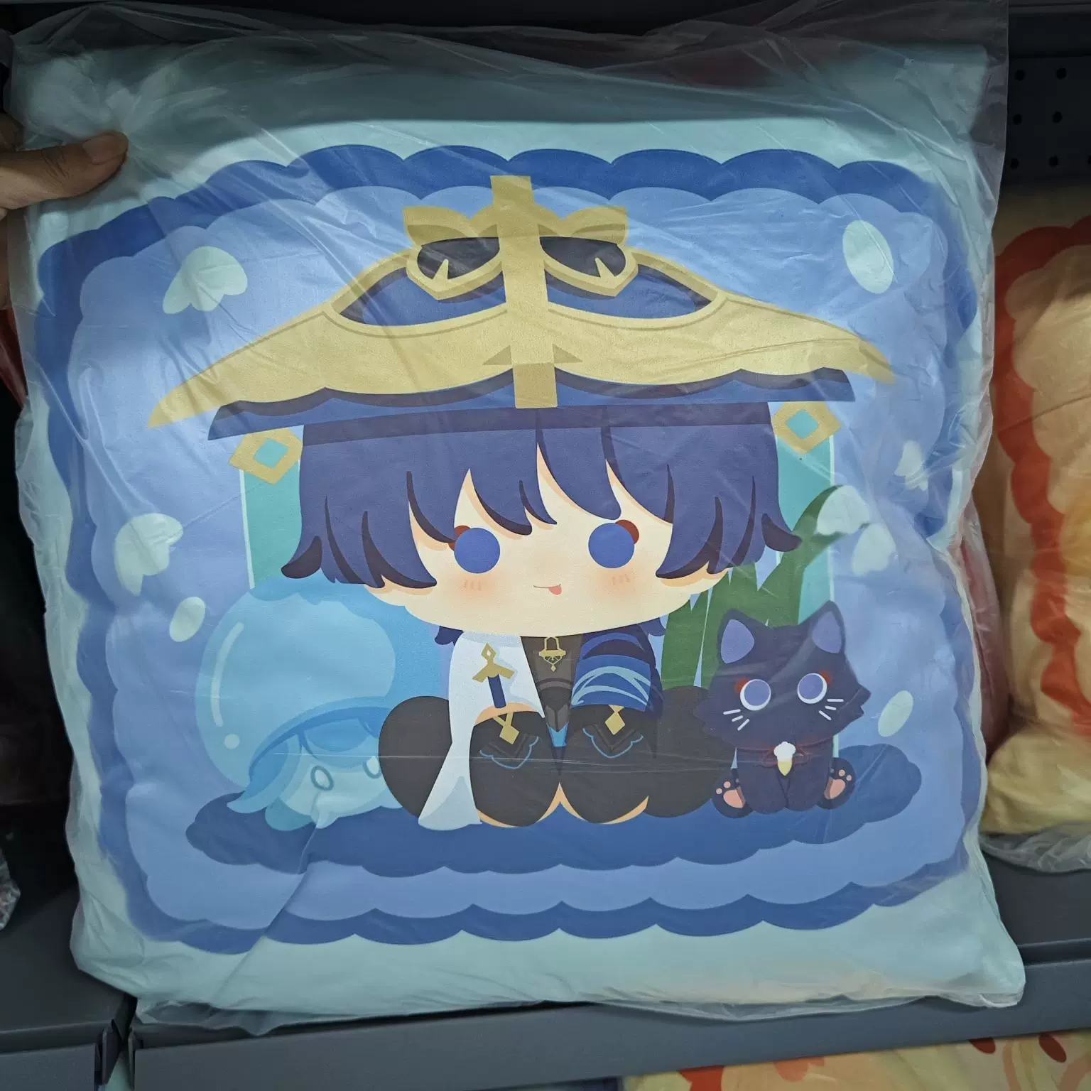 Cojín decorativo cuadrado con  - Throw Pillow reseña y precio
