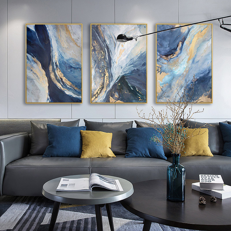 3 unid/set estilo abstracto mo - Abstract Canvas Set reseña y precio