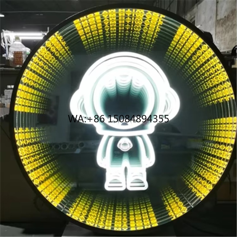 Letrero de Espejo Infinito LED - Decorative Mirror reseña y precio